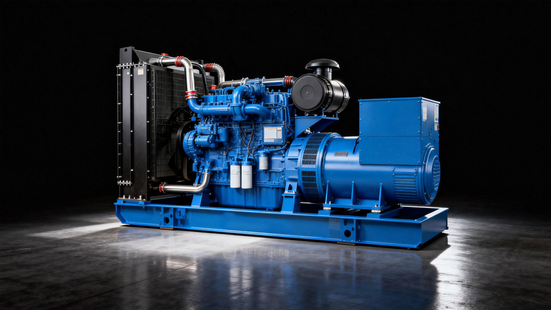 奔驰柴油发电机组背景
