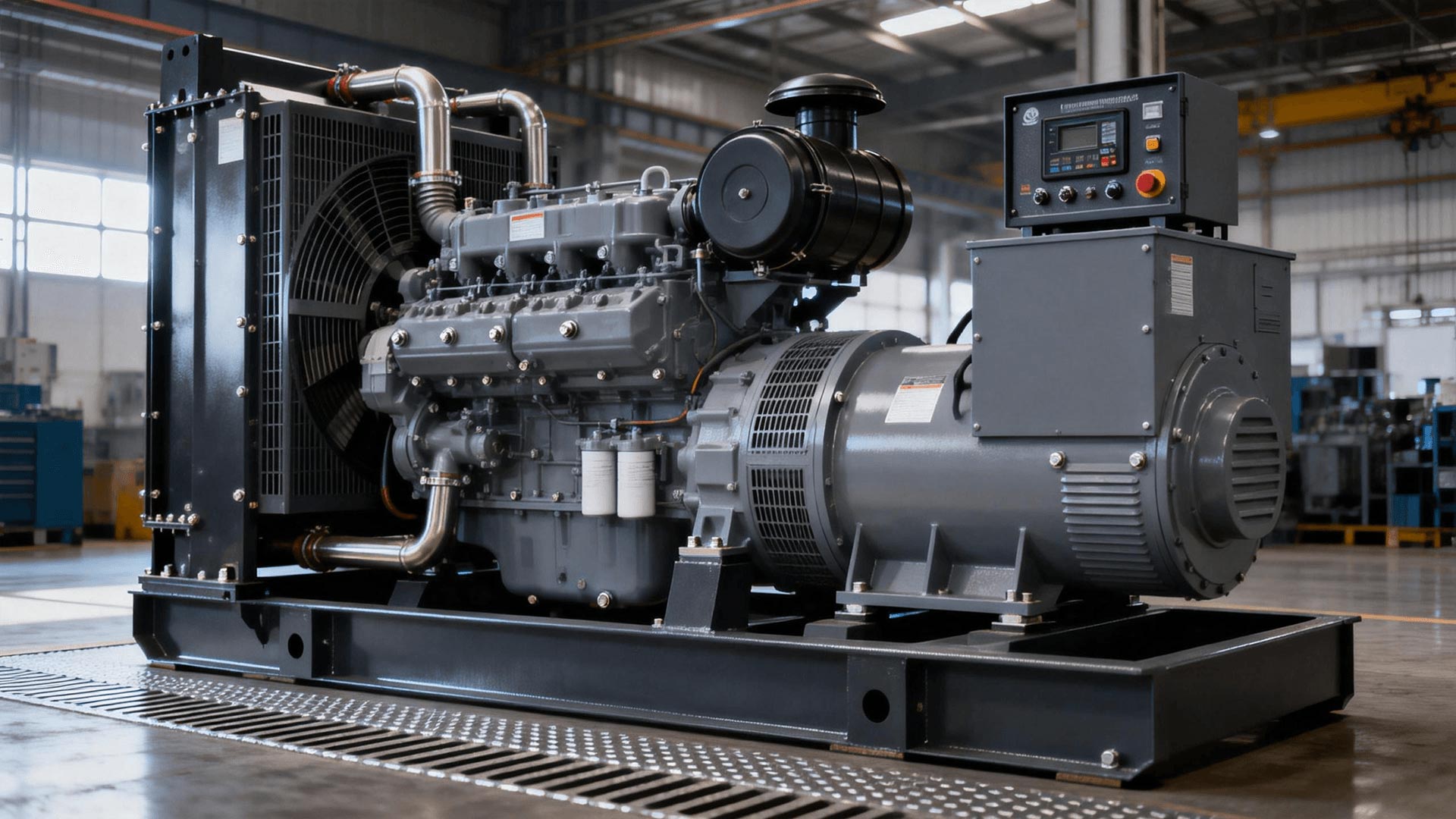 柴油发电机组工业制造