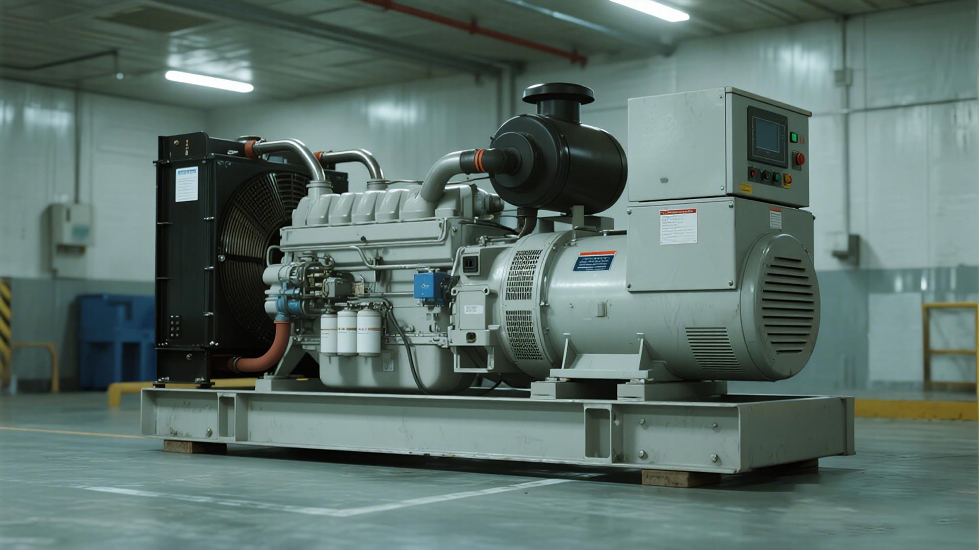 柴油发电机组背景