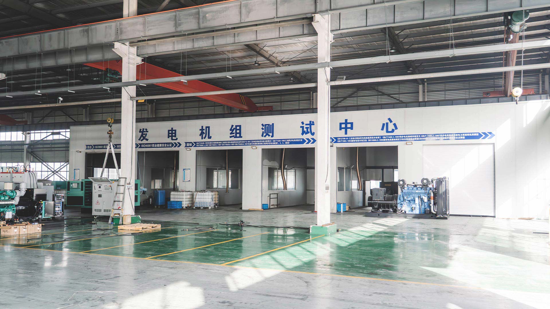 柴油发电机组背景图