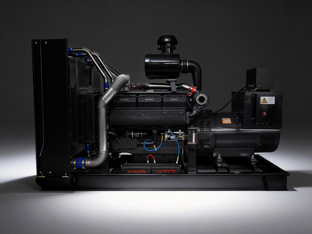 柴油发电机组产品实景图