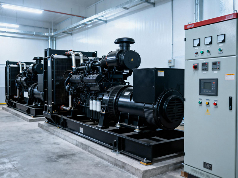 并机型柴油发电机组细节图