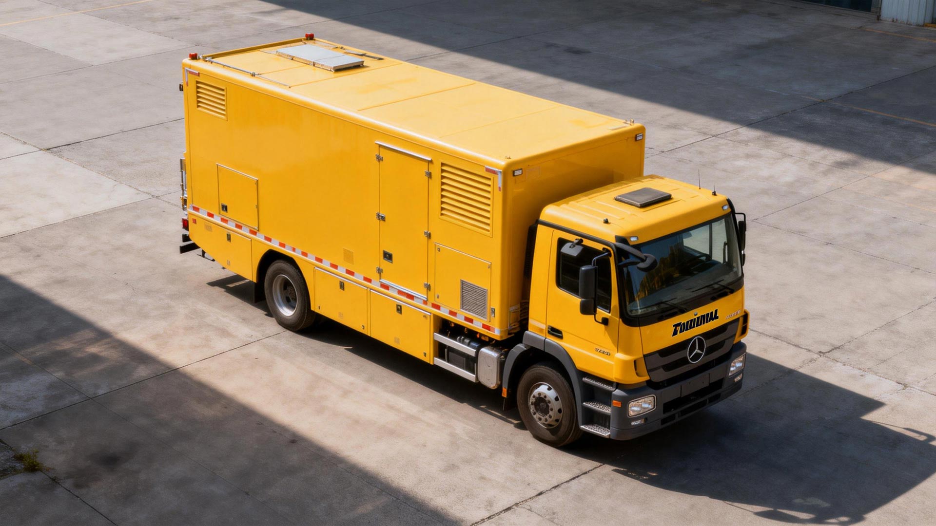 电源车柴油发电机组背景