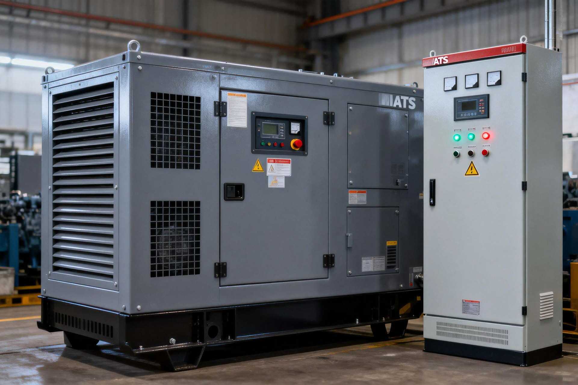 全自动静音型柴油发电机组